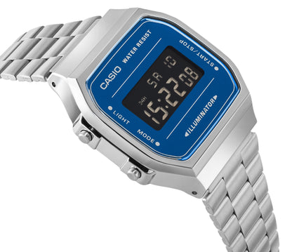 Zegarek Męski CASIO VINTAGE A168WEM-2BEF + BOX – zdjęcie 3