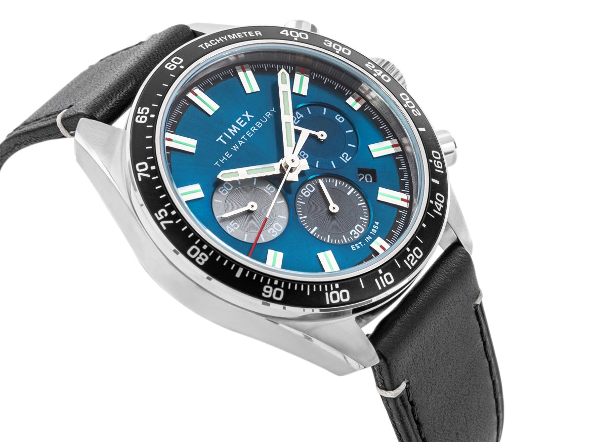Zegarek Męski TIMEX Waterbury Traditional Chronograph TW2Y18600 + BOX – zdjęcie 3