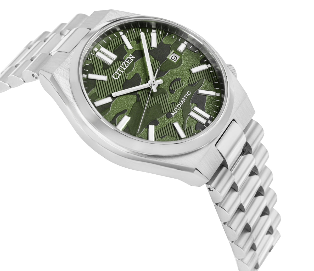 Zegarek Męski CITIZEN Tsuyosa Sapphire Mechanical NJ0159-86X + BOX – zdjęcie 3