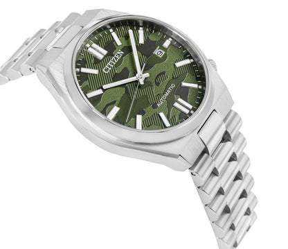Zegarek Męski CITIZEN Tsuyosa Sapphire Mechanical NJ0159-86X + BOX – zdjęcie 3