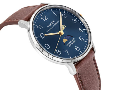 Zegarek Męski TIMEX Waterbury Classic Moon Phase TW2W75600 + BOX – zdjęcie 3