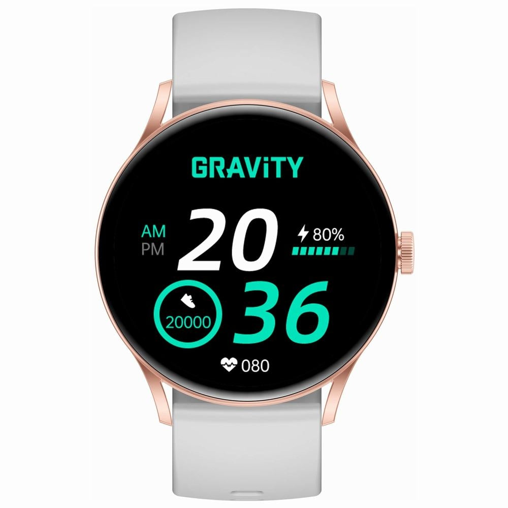 Smartwatch Gravity Szaro Różowy GT2-3 PRO – zdjęcie 3