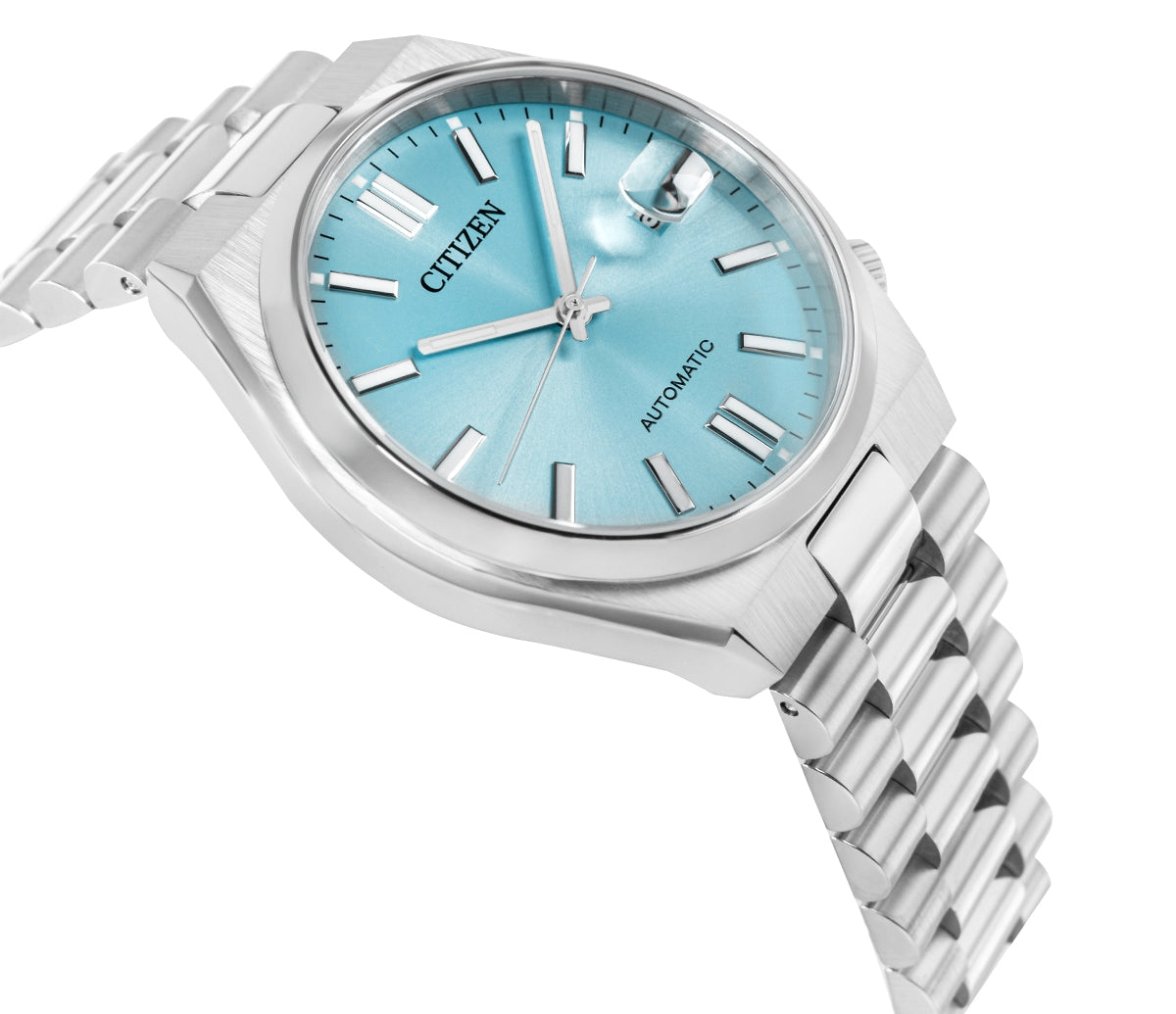 Zegarek Męski CITIZEN Tsuyosa Sapphire Mechanical NJ0151-88M + BOX – zdjęcie 3