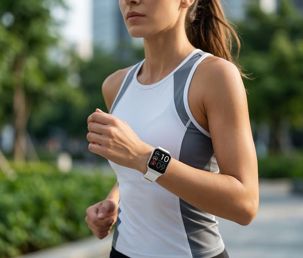 Smartwatch Gravity Srebrny Pasek + Bransoleta GT44-4 – zdjęcie 3
