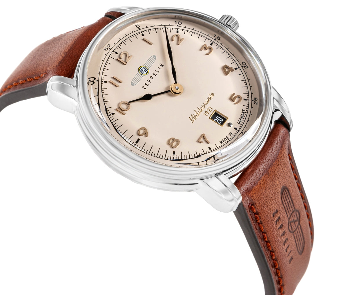 Zegarek Męski ZEPPELIN Mediterranee 9640-5 + BOX – zdjęcie 3