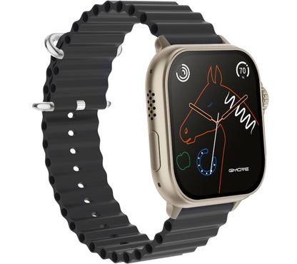 Smartwatch Męski RUBICON RNCF17 Tytan/Black SMARUB268 – zdjęcie 3
