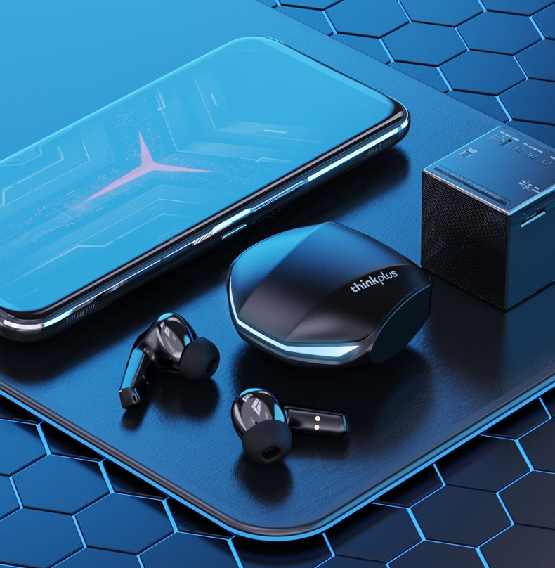 Słuchawki bezprzewodowe douszne LENOVO Thinkplus LivePods GM2 PRO Czarne – zdjęcie 3
