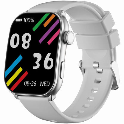 Smartwatch Damski GRAVITY GT28-10 Pasek + Bransoleta Biało Srebrny – zdjęcie 3