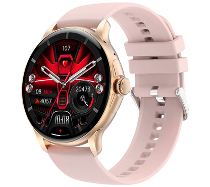 Smartwatch Damski Rubicon RNCF35 ROSE GOLD Bransoleta + Pasek Pink – zdjęcie 3