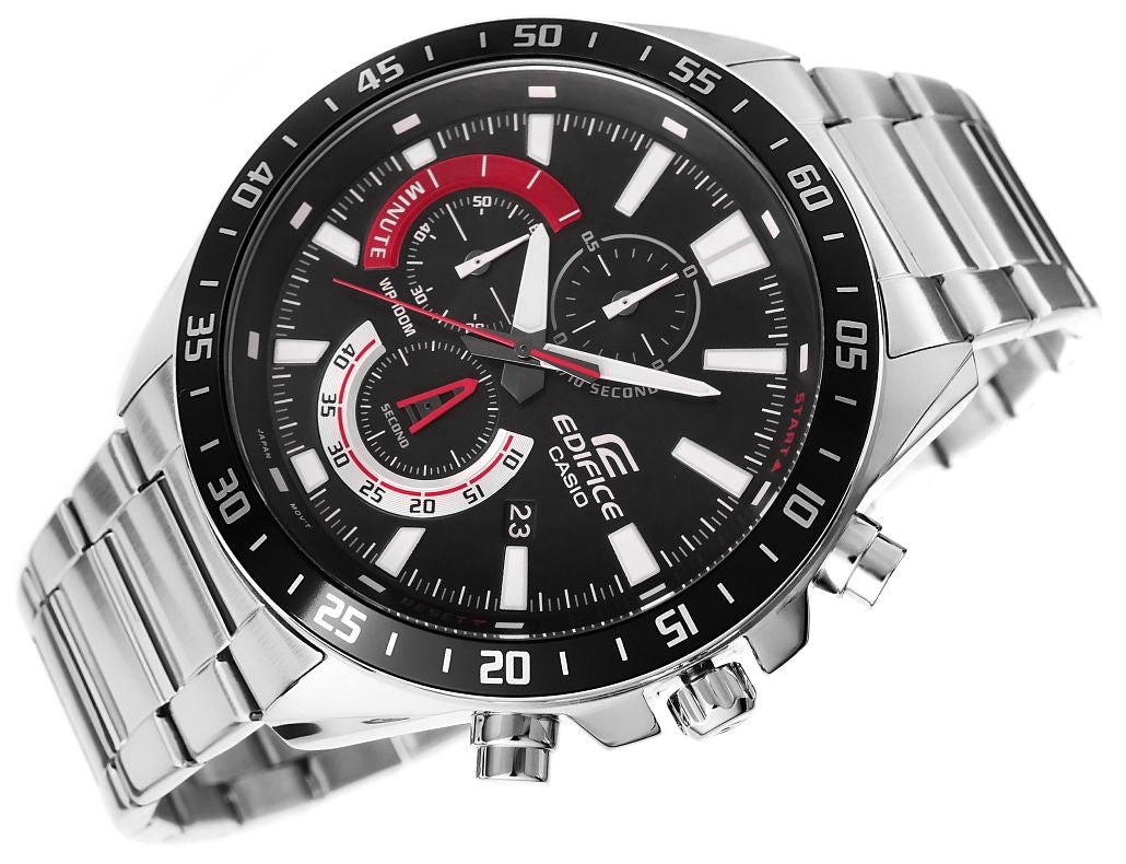 Zegarek Męski CASIO EDIFICE EFV-620D-1A4VUEF + BOX – zdjęcie 3