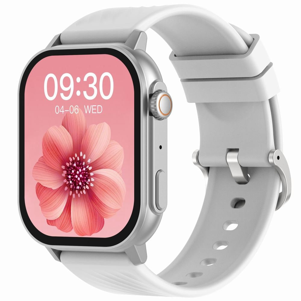 Smartwatch Gravity GT15-8 Szary Pasek Silikonowy + Srebrna Bransoleta – zdjęcie 3