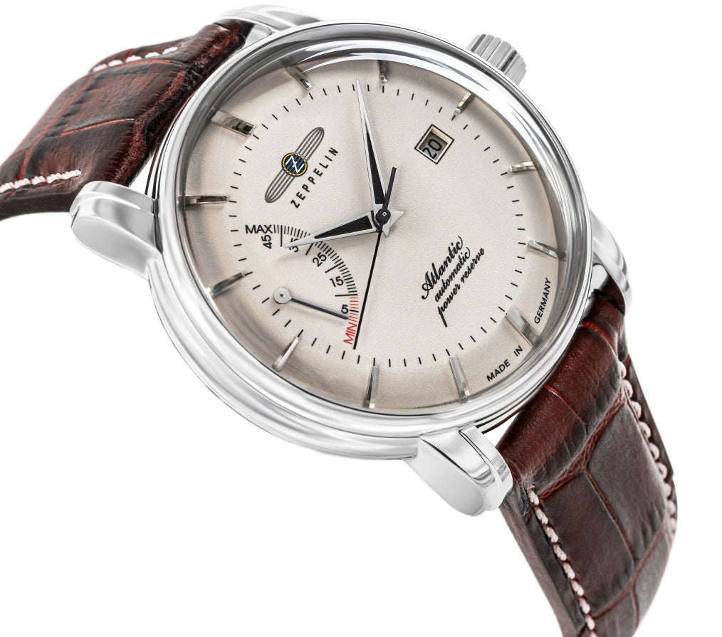 Zegarek Męski ZEPPELIN Atlantic Automatic Power Reserve  8462-5 + BOX – zdjęcie 3