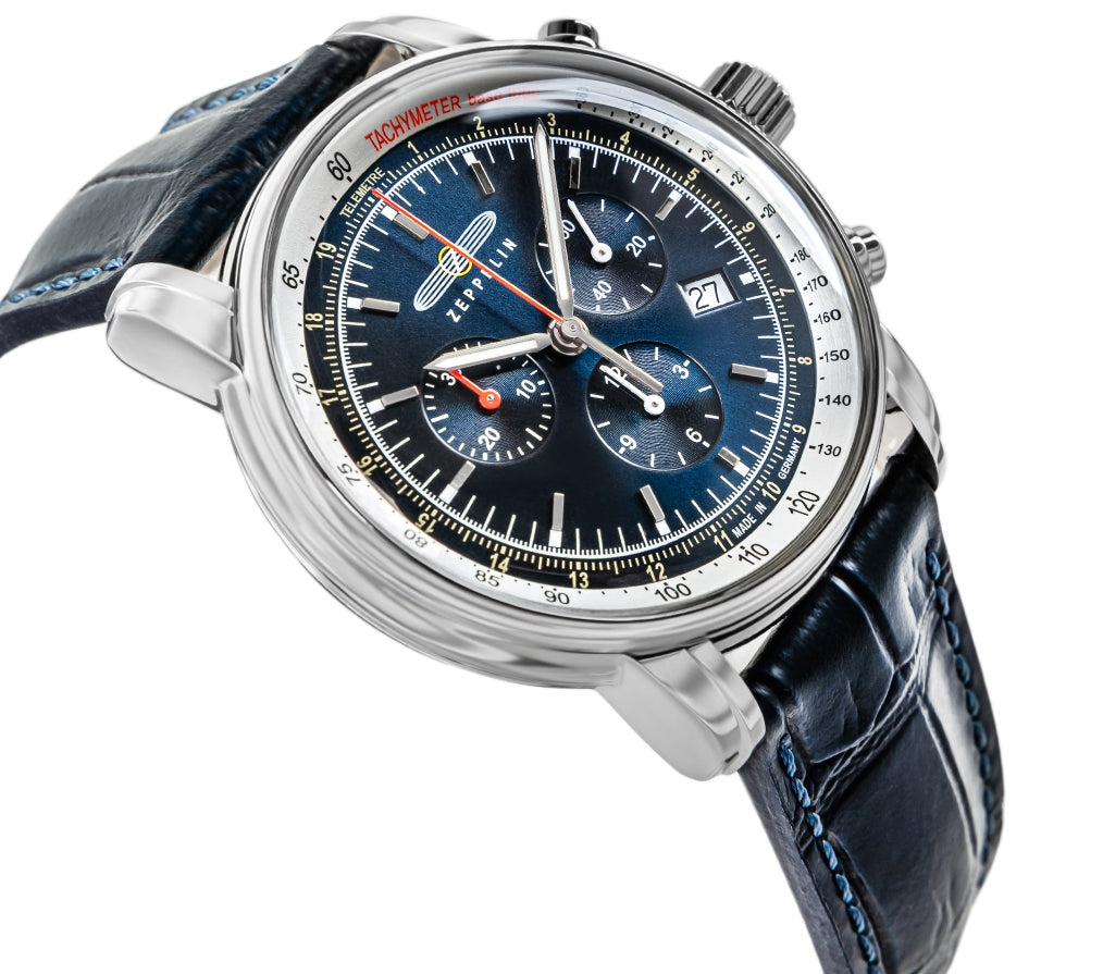 Zegarek Męski ZEPPELIN LZ14 Marine Chronograph 8888-3 + BOX – zdjęcie 3