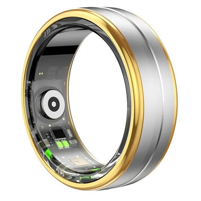 Smart Ring RUBICON R6 Gold/Silver SIZE-12(US) SMARUB329 – zdjęcie 3