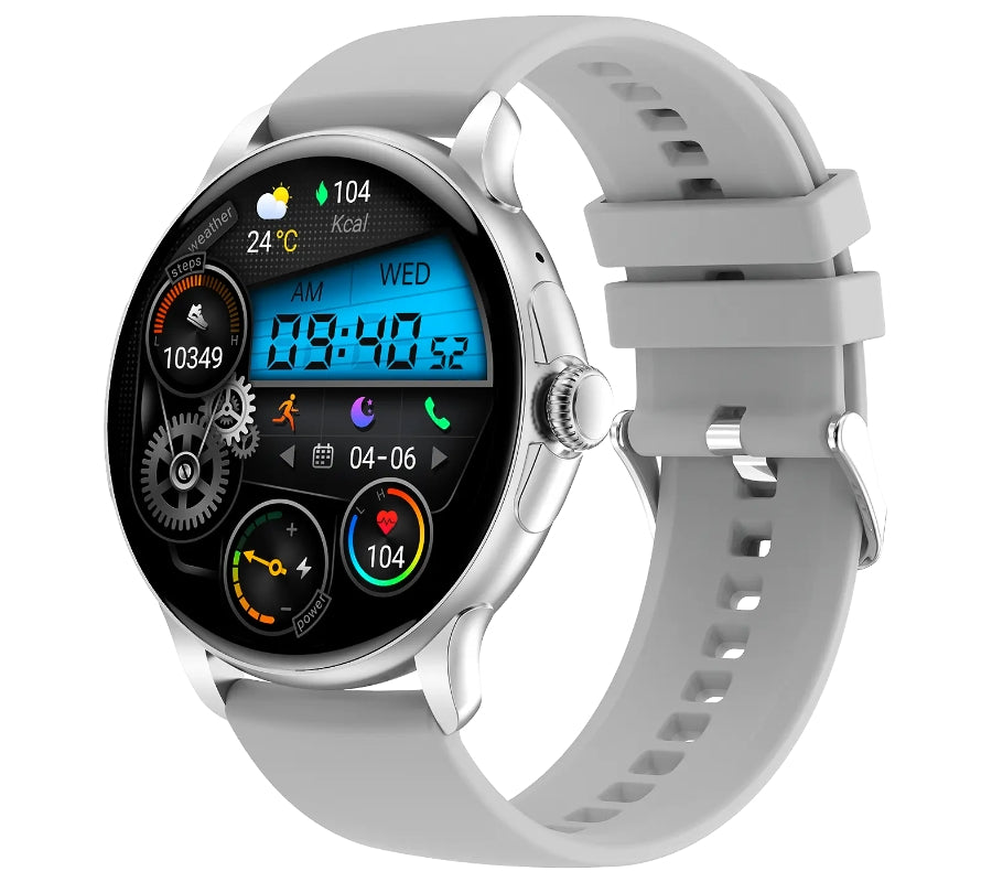 Smartwatch Damski Rubicon RNCF35 SILVER Bransoleta + Pasek – zdjęcie 3