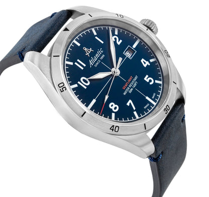 Zegarek Męski Atlantic Seaflight 70351.41.55 + BOX – zdjęcie 3