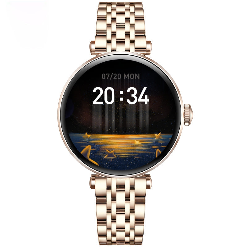 Smartwatch Gravity Różowe Złoto Czarny 2 Paski GT26-6 – zdjęcie 3