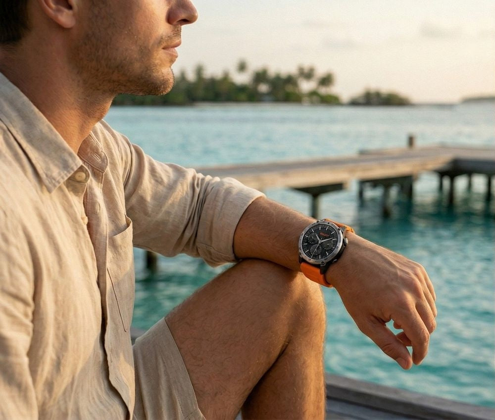 Smartwatch Gravity Czarny Pasek + Bransoleta GT46-4 – zdjęcie 3