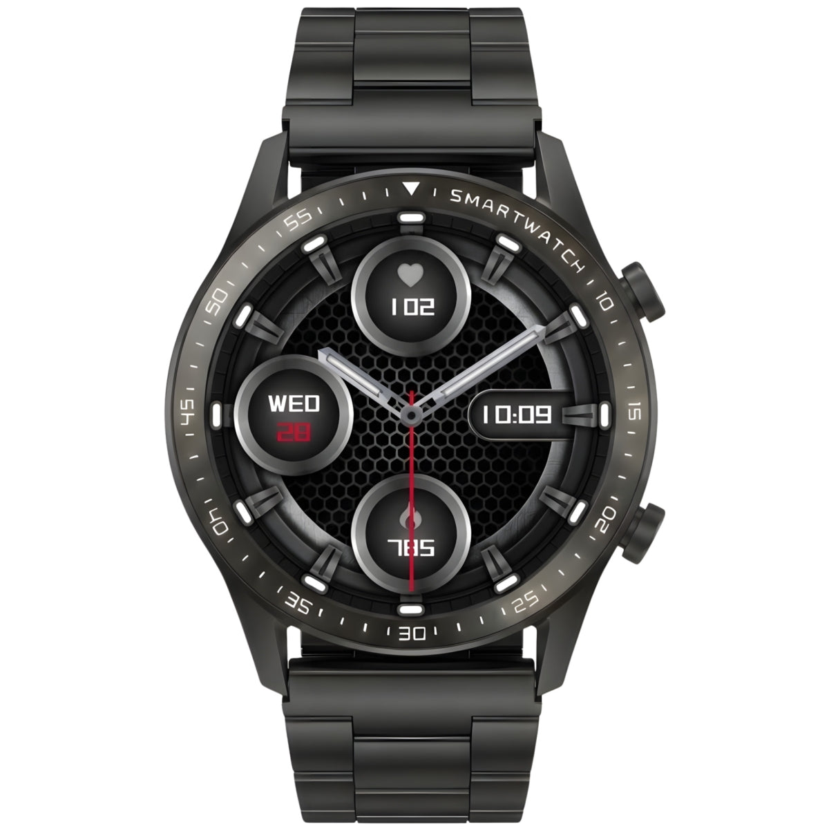Smartwatch Gravity Czarny Bransoleta i Pasek GT10-1 – zdjęcie 12