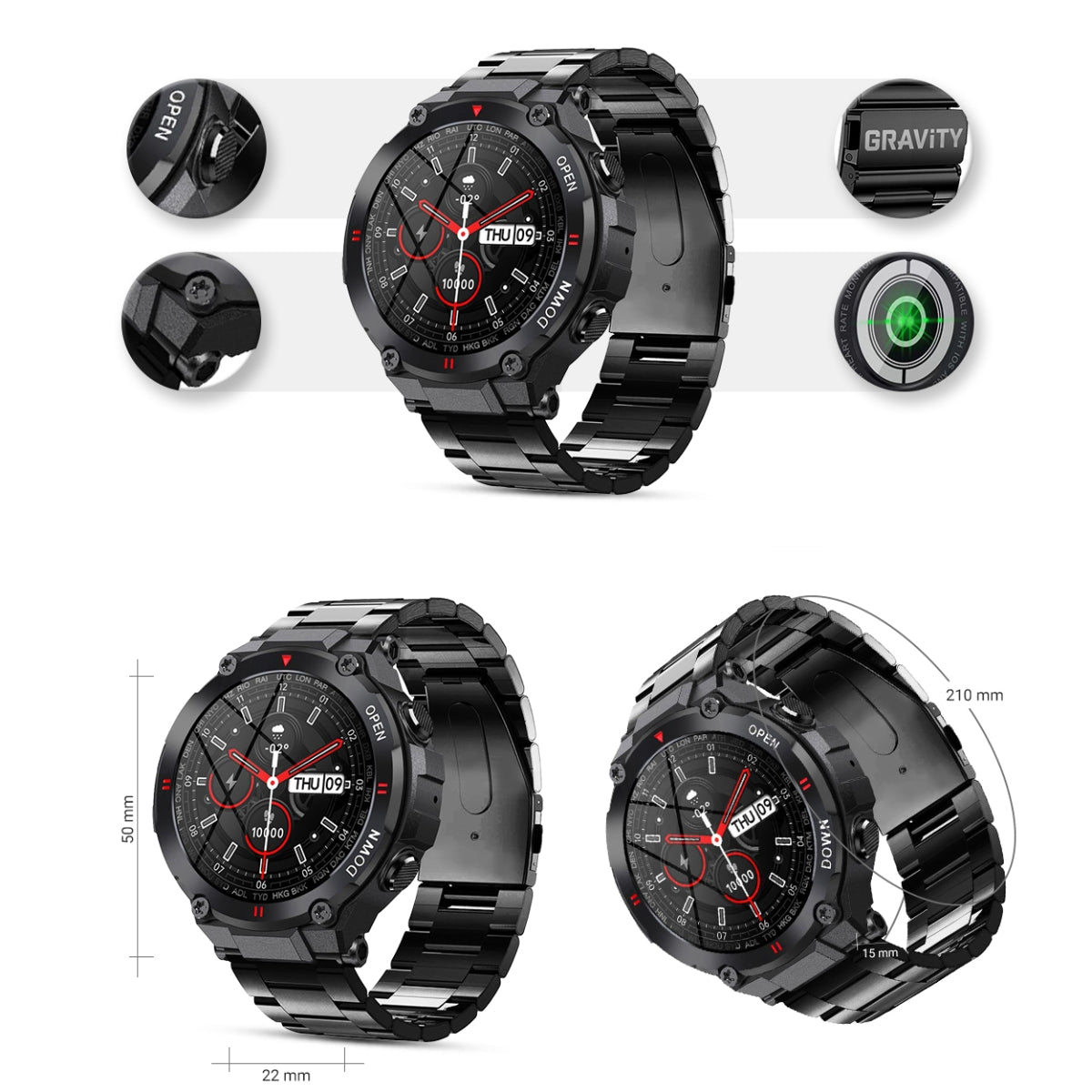 Smartwatch Gravity GT7-2 – zdjęcie 6