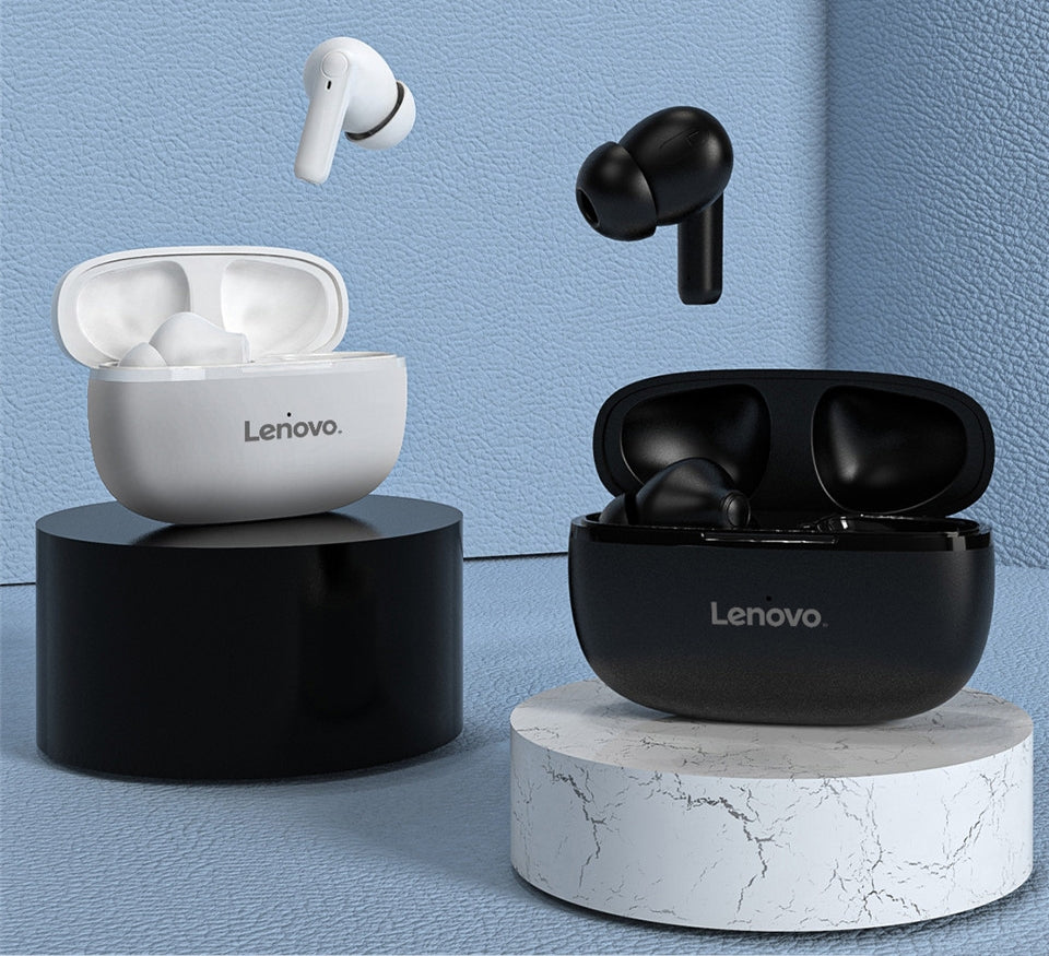 Słuchawki bezprzewodowe douszne LENOVO HT05 Białe – zdjęcie 2