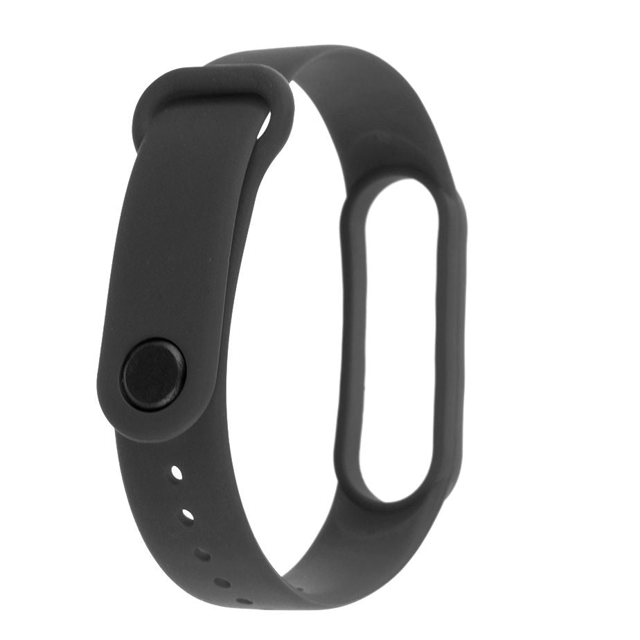 Pasek silikonowy do Xiaomi 5/6 - czarny – zdjęcie 3