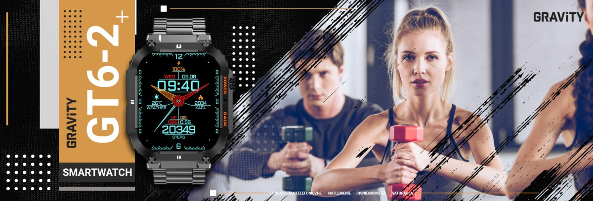 Smartwatch Gravity GT6-2 – zdjęcie 6