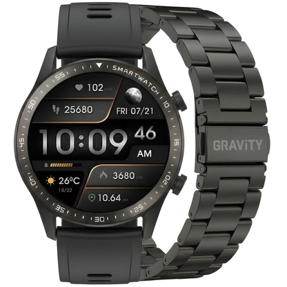 Smartwatch Gravity Czarny Bransoleta i Pasek GT10-1 – zdjęcie 13