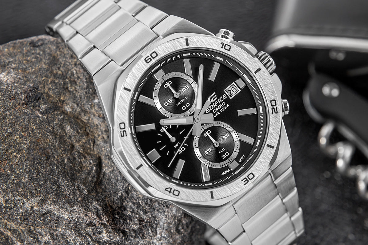 Zegarek Męski CASIO EDIFICE EFV-640D-1AVUEF + BOX – zdjęcie 4