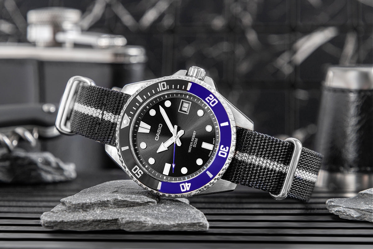 Zegarek Męski CASIO MDV-10C-1A2VEF + BOX – zdjęcie 7