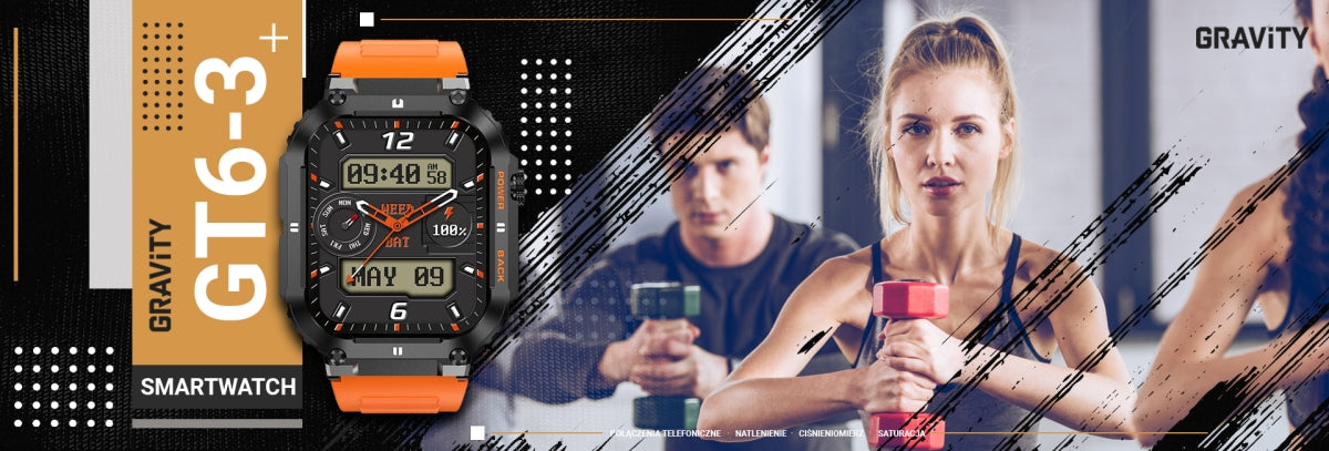 Smartwatch Gravity GT6-3 – zdjęcie 6