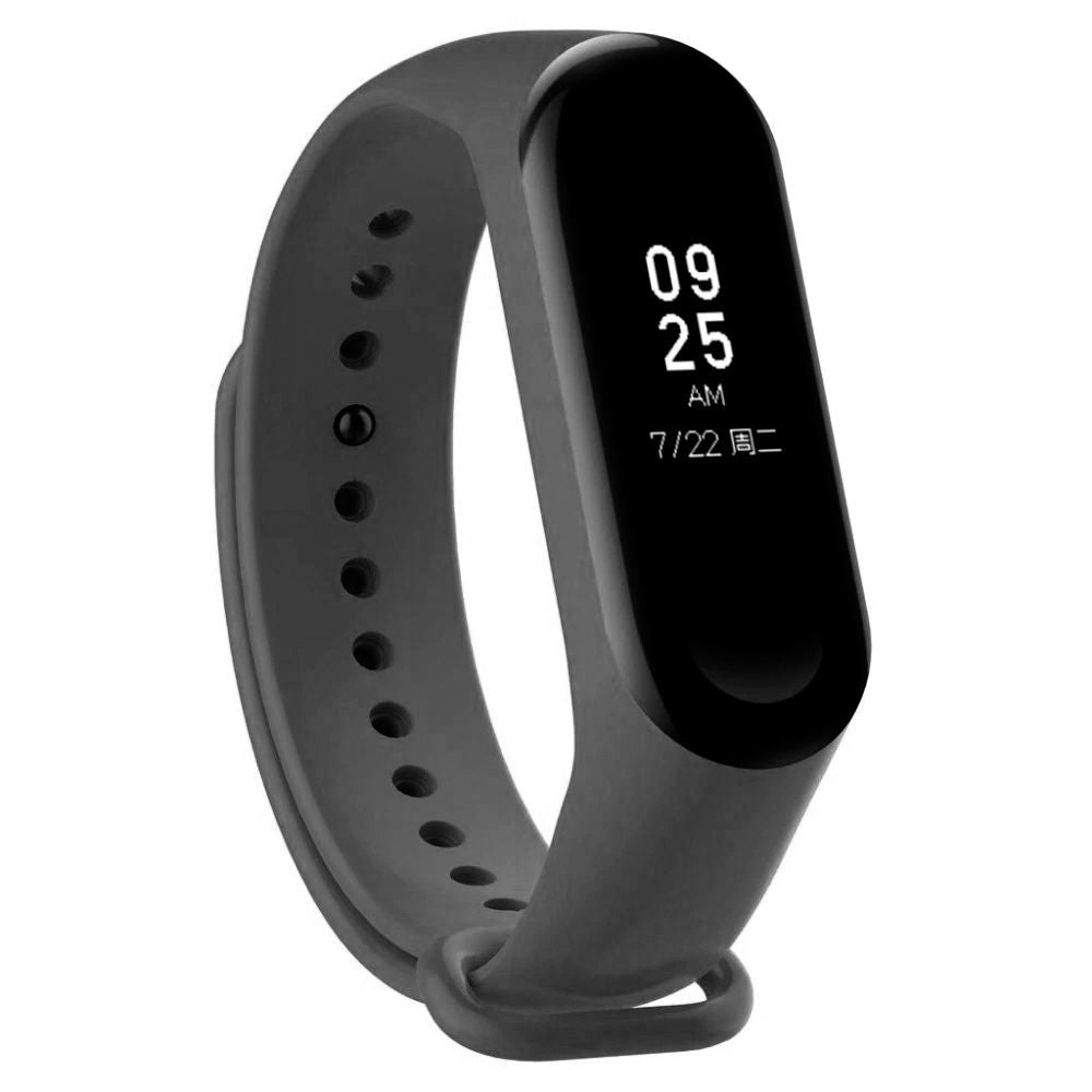 Pasek silikonowy do Xiaomi 5/6 - czarny – zdjęcie 4