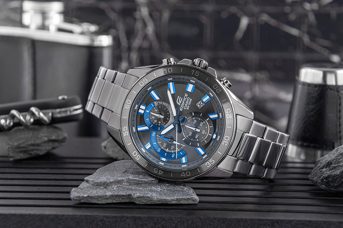 Zegarek Męski CASIO EDIFICE EFV-550GY-8AVUEF + BOX – zdjęcie 5