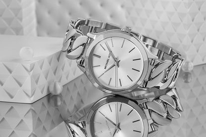 Zegarek Damski Michael Kors Slim Runway MK7474 + BOX – zdjęcie 2