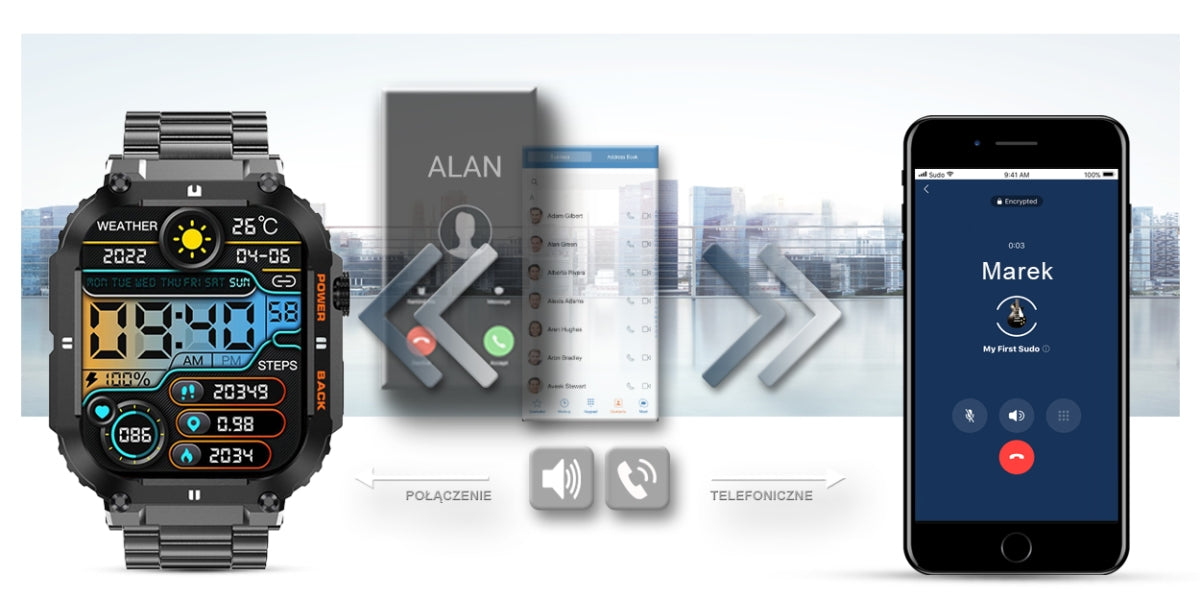 Smartwatch Gravity GT6-2 – zdjęcie 9