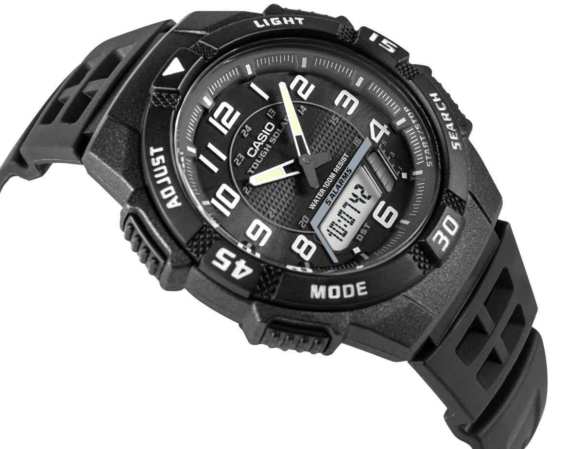 Zegarek CASIO AQ-S800W-1BVEF SOLAR + BOX – zdjęcie 3