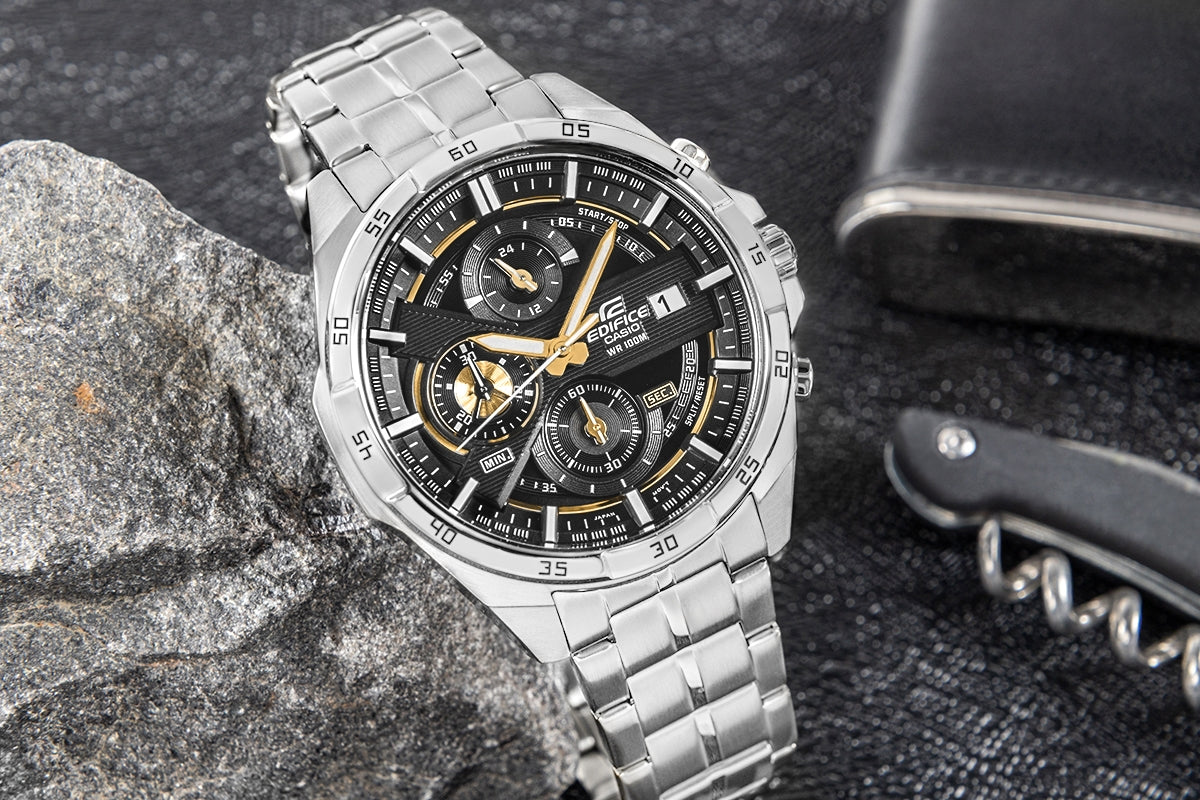 Zegarek Męski CASIO EDIFICE EFR-556D-1AVUEF 10 BAR – zdjęcie 6