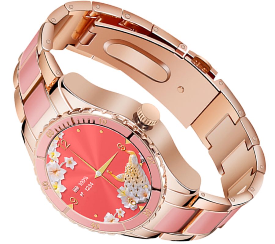 Smartwatch Damski Rubicon RNCE82 Różowy – zdjęcie 3