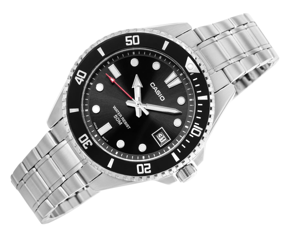 Zegarek Męski CASIO MDV-10D-1A1VEF + BOX – zdjęcie 3