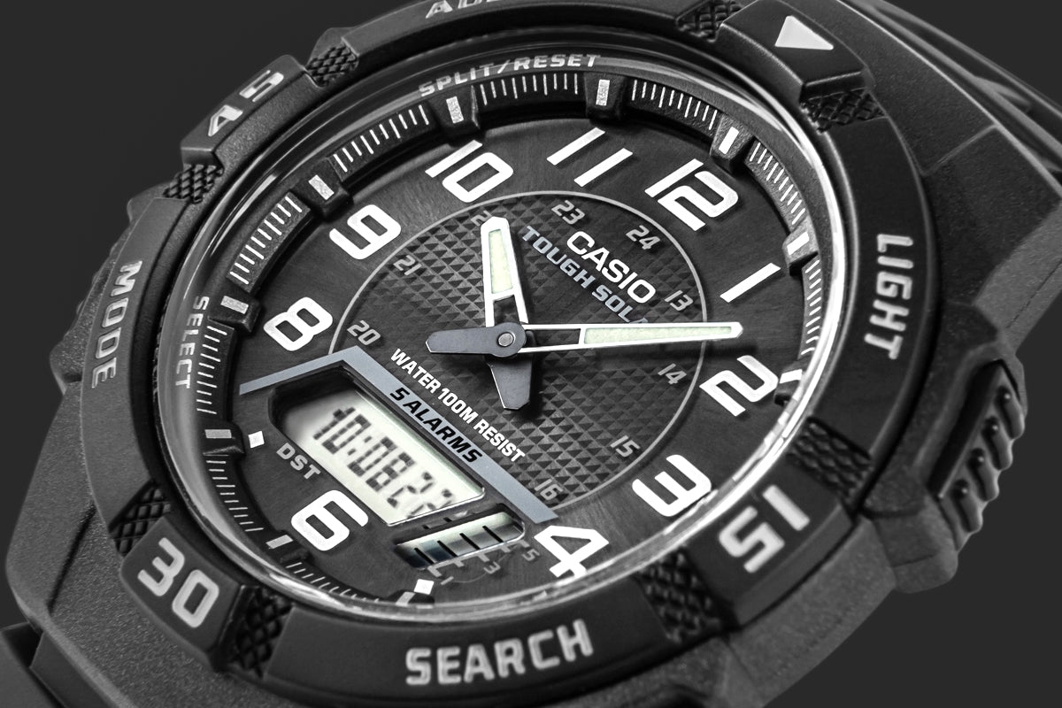 Zegarek CASIO AQ-S800W-1BVEF SOLAR + BOX – zdjęcie 4