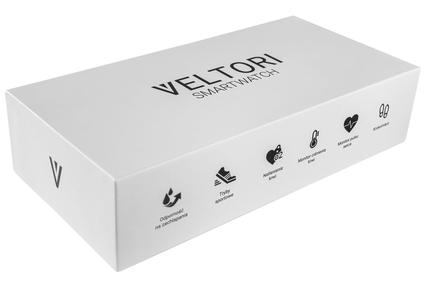 Smartwatch VELTORI VT130-1 Czarny Pasek Silikonowy – zdjęcie 3