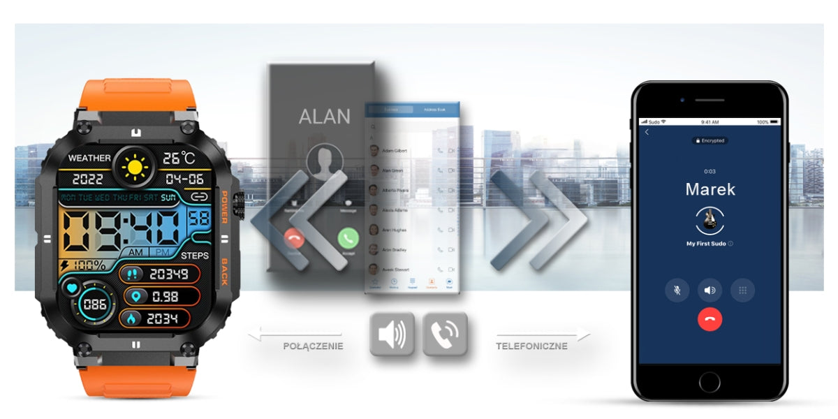Smartwatch Gravity GT6-3 – zdjęcie 9