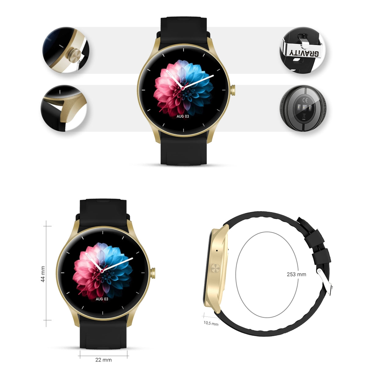 Smartwatch Gravity GT2-3 – zdjęcie 8