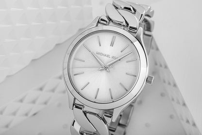 Zegarek Damski Michael Kors Slim Runway MK7474 + BOX – zdjęcie 4
