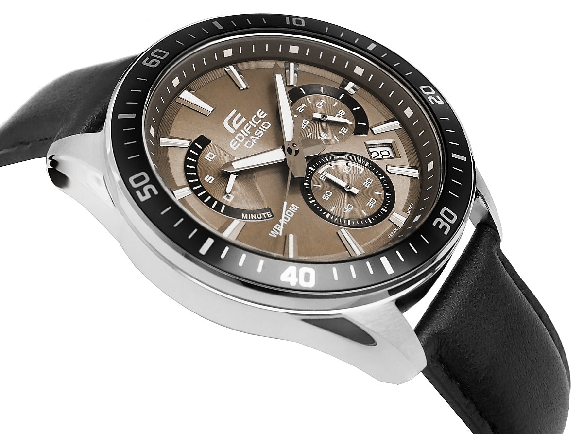 Zegarek Męski CASIO EDIFICE EFR-552L-5AVUEF + BOX – zdjęcie 2