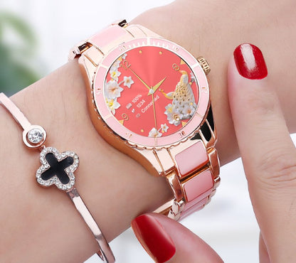 Smartwatch Damski Rubicon RNCE82 Różowy – zdjęcie 5