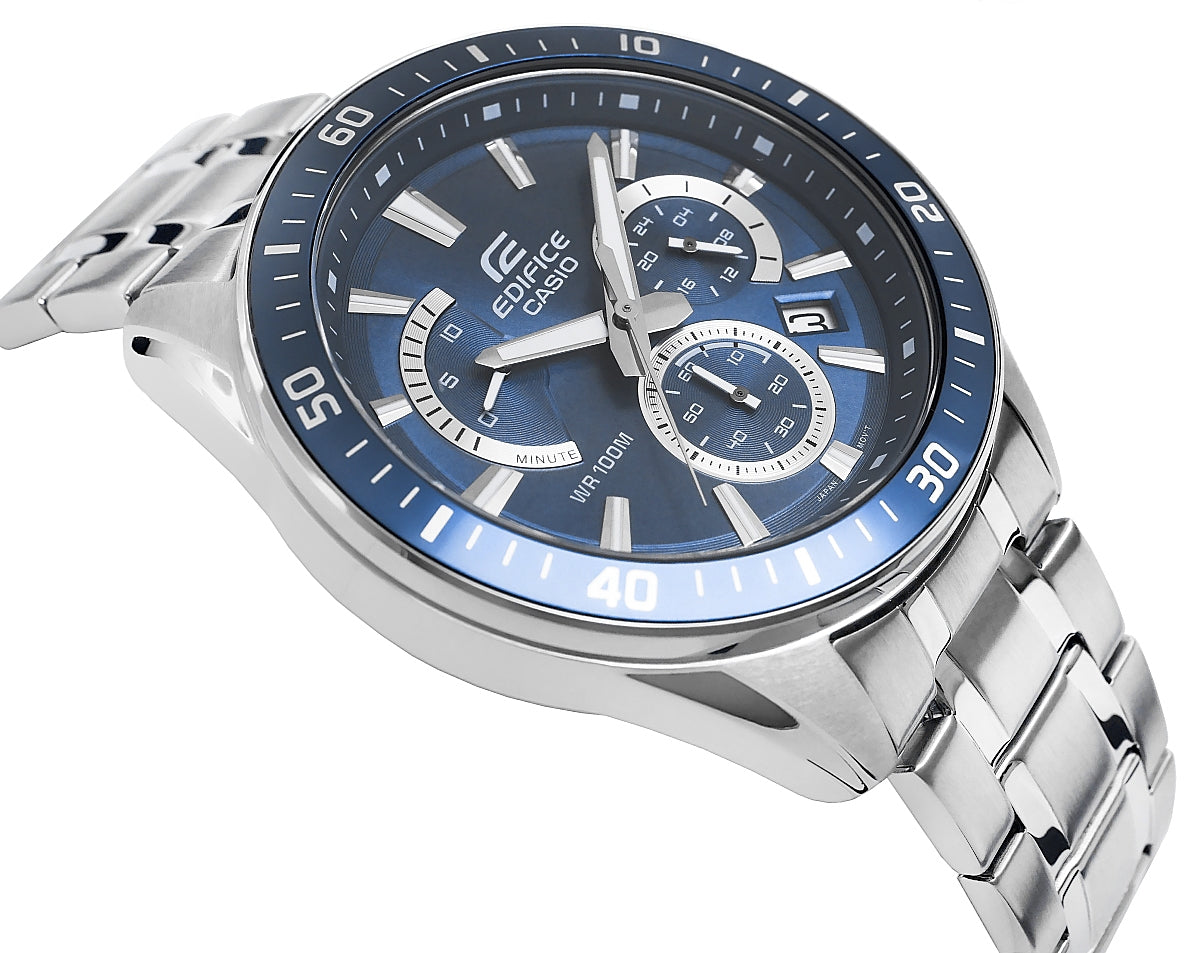 Zegarek Męski CASIO EDIFICE EFR-552D-2AVUEF + BOX – zdjęcie 2