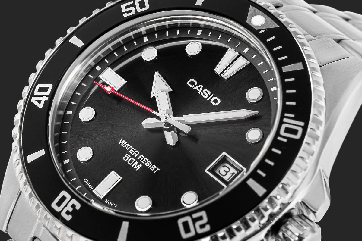 Zegarek Męski CASIO MDV-10D-1A1VEF + BOX – zdjęcie 5