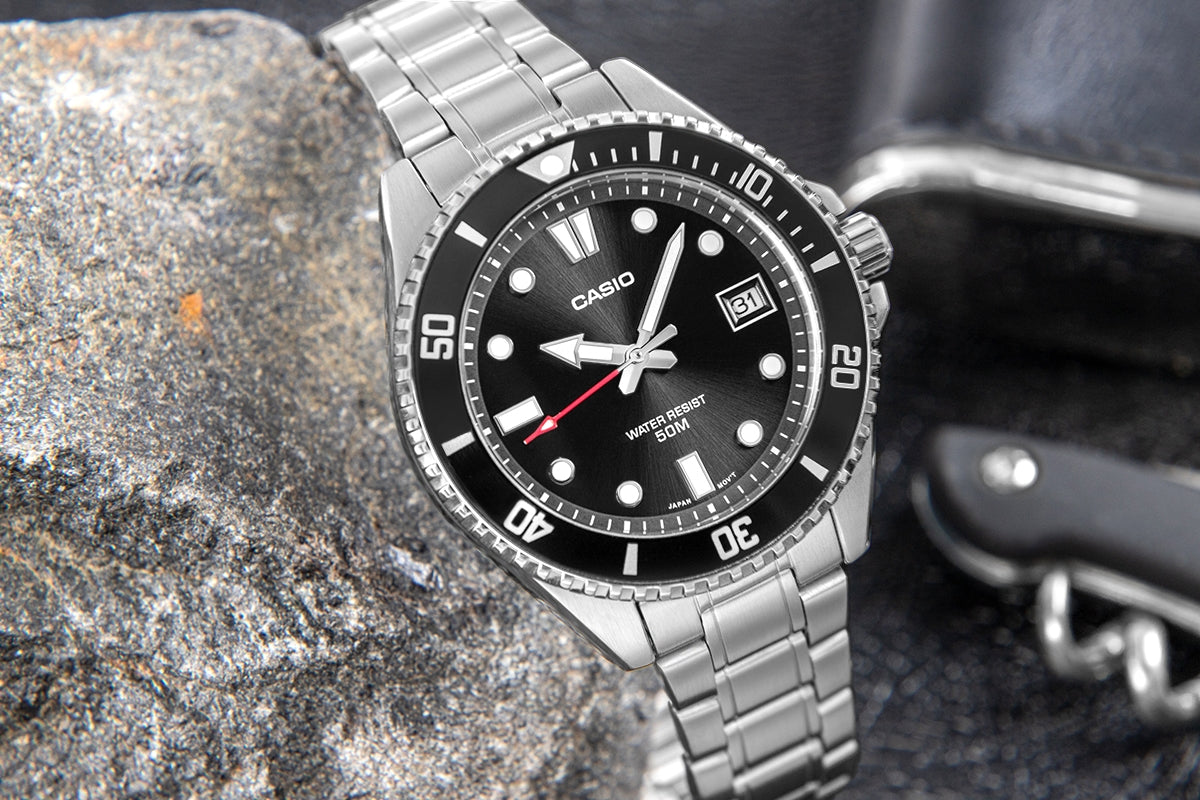 Zegarek Męski CASIO MDV-10D-1A1VEF + BOX – zdjęcie 6