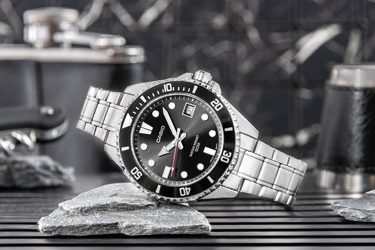 Zegarek Męski CASIO MDV-10D-1A1VEF + BOX – zdjęcie 7